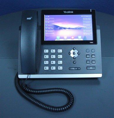 The Yealink T48G business VoIP telephone