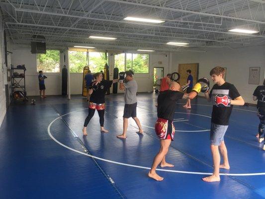 Muay Thai class