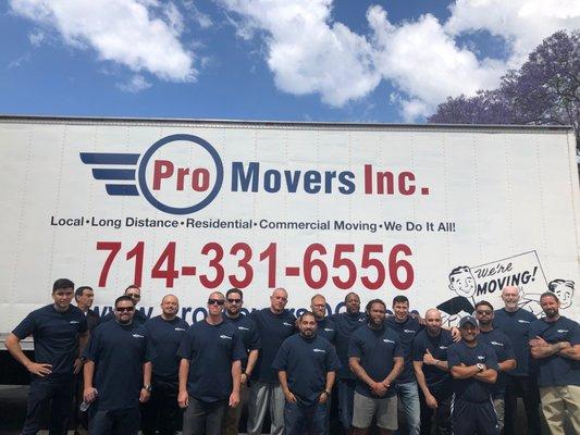 Our Team of Professional  Movers