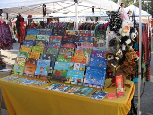 My Storybook Corner at the St. Pete Saturday Morning Market.