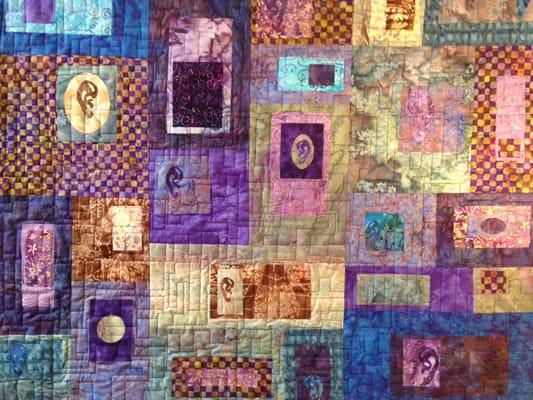 Ear Quilt made by Mary Higgins