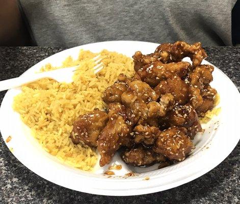 Sesame chicken