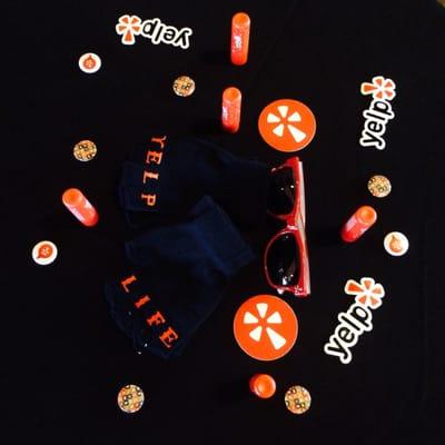 Come get your Yelp Schwag!