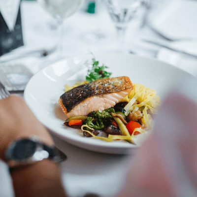 Plated Dinners.