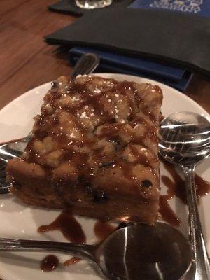 The bread pudding.  Ask if they have ice cream.