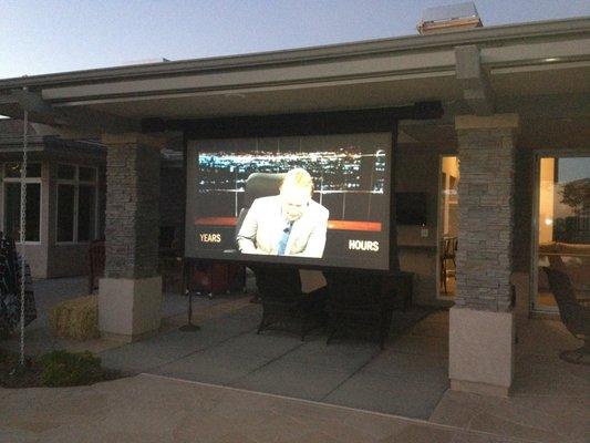 Outdoor theater, Olivenhain CA