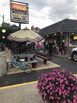 Perfect little ice cream stand in Peru Indiana