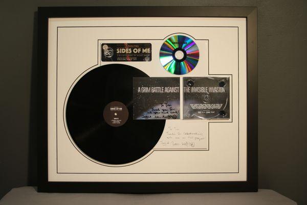 record album, cd  framing