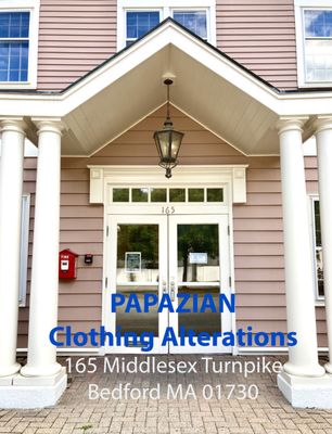 PAPAZIAN Clothing Alterations- Been in Bedford for over 24 years! New location on Aug 2022. More info under Papazian Tailoring on Facebook!