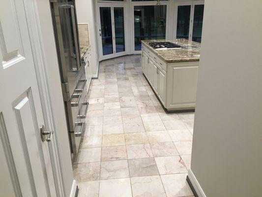 Cleaning & Protection of Marble floors