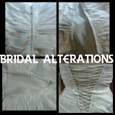 Bridal Alterations available.