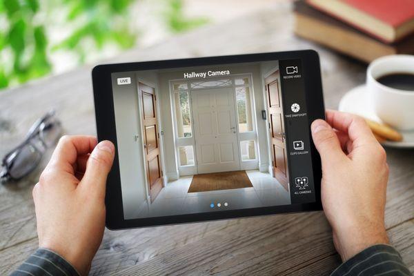 Monitor your home 24/7 with ADT security systems.