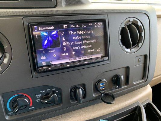 Head Unit & USB ports