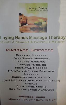 Our massage services we provide book today 
956-802-4014