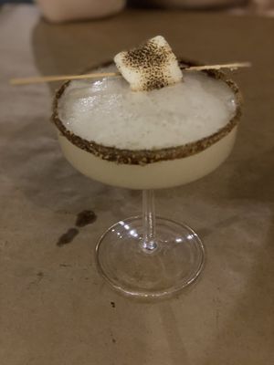 S'mores martini