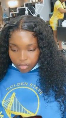 Flawless lace frontal install