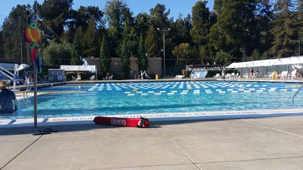 Nice size pool. Not too crowded Tuesday @ 5.