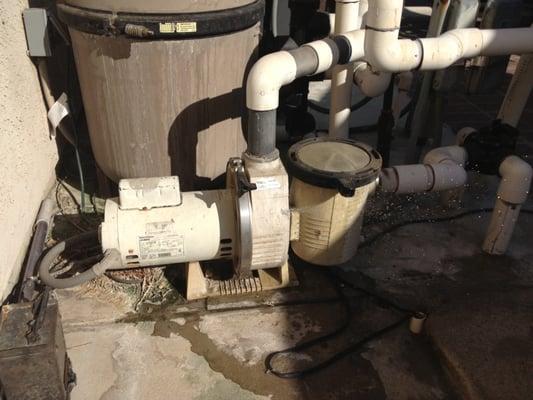 Pump Housing Leaking