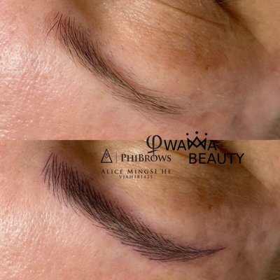 WAMA Microblading Eyebrows www.wamabeauty.com