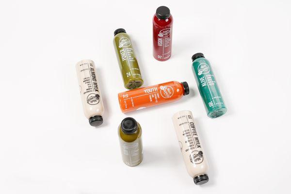 Delicious cold-pressed juices!