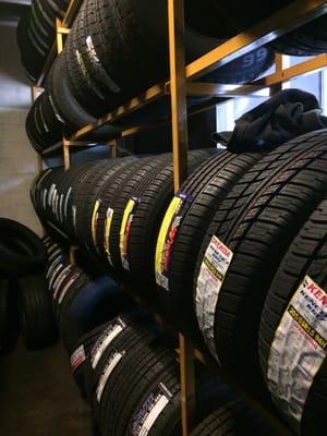 Brand new tires all sizes mostly in stock