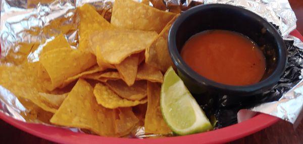 Chips and Salsa!!  yummy..