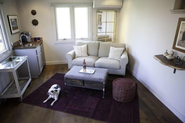 The Barn Suite Sitting Area