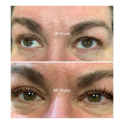 Lash lift & tint