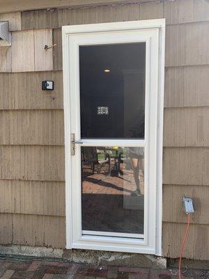 Storm Door Larson Full View