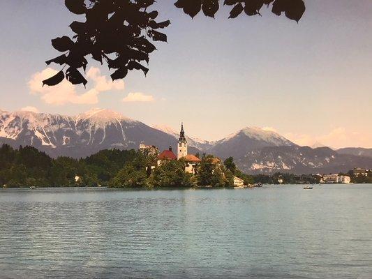 Lake Bled Castle in Slovenia