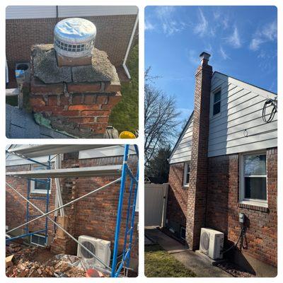 Chimney Rebuild 
Call Now (862)-295-7864
Chimney repair estimate