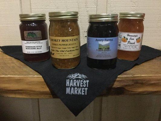 Local jellies and jams!