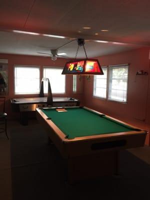 Pool tables!