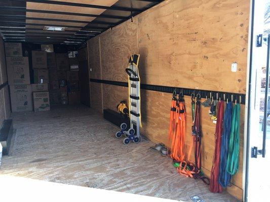 Organized moving services, we show up with extra supply's to every job.