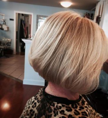 Summer blonde on blonde coloring by Claudia