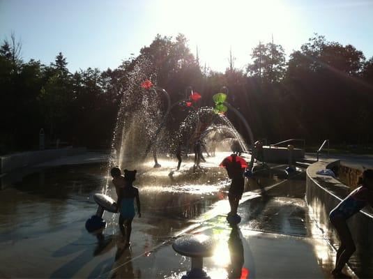 Spray Park playground