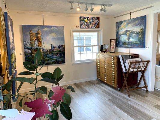 Beautiful local art from Kentucky and Cincinnati artists.