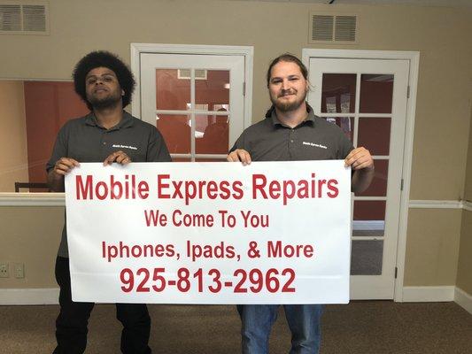 These are the technicians here to help you!!!