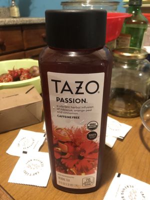 Passion herbal tea