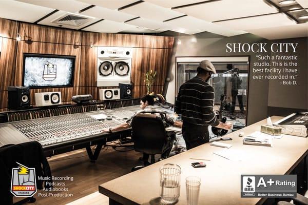 Music Recording, Podcasts, Audiobooks and Post-Production. BBB A+ Rating. (314) 771-3099