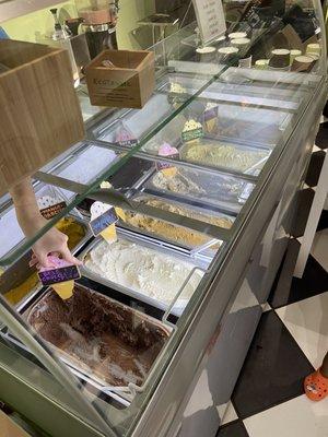 Gelato station