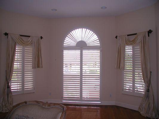 plantation shutters and window treament