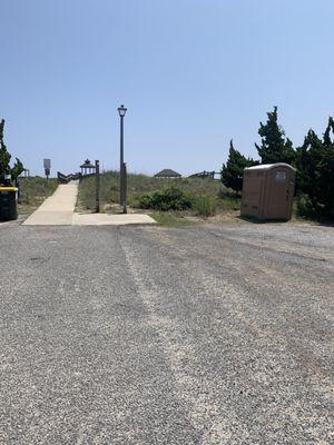 Beach entrance