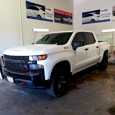 2020 Chevy Silverado #professional #windowtint suntekfilms