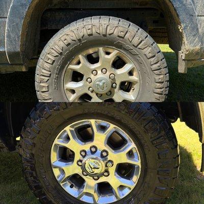 Wheel/Tire cleaning