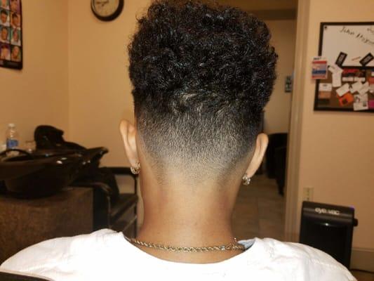 Clean fades for men and women.