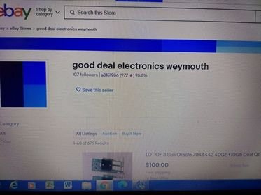 The main Good Deal Electronics ebay store