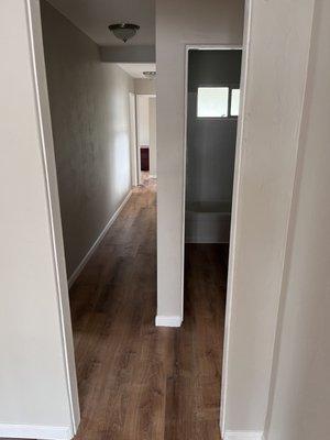 Laminate installation/ interior painting