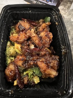 General Tsos shrimp and scallop