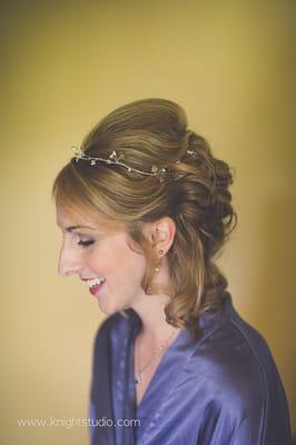 wedding up-do!